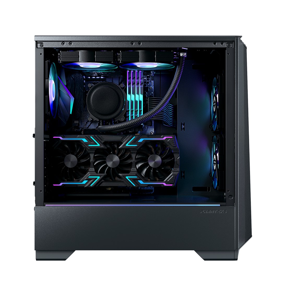 Phanteks Eclipse P360 Air DRGB Bilgisayar Kasası - Saten Siyah