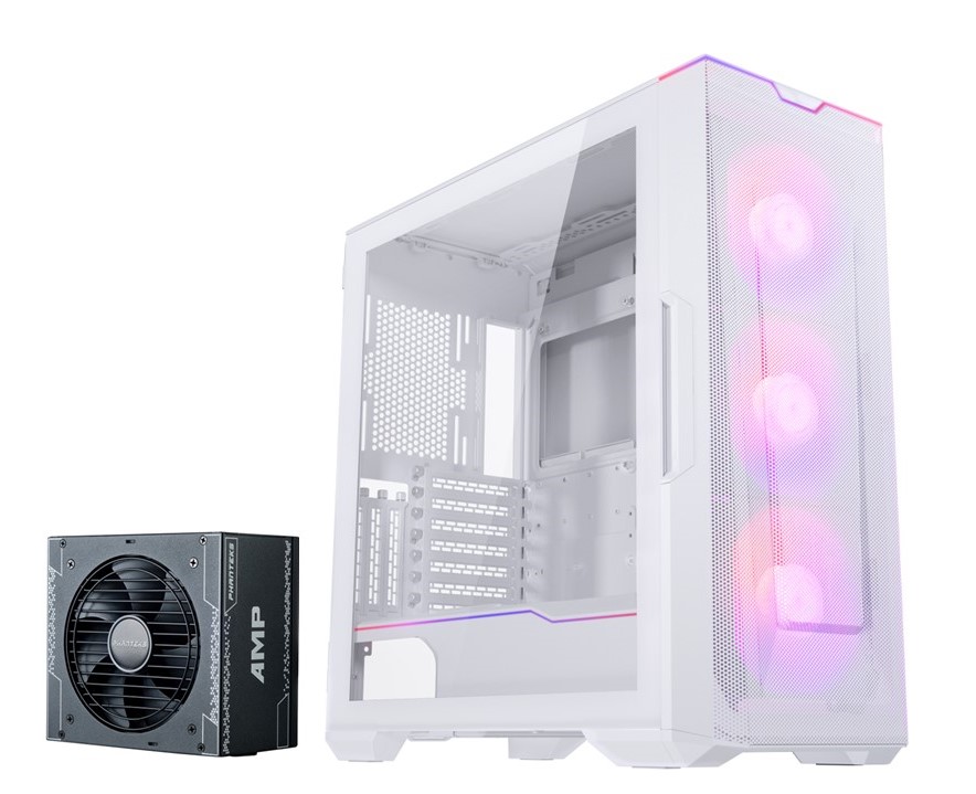Phanteks G500A DRGB Beyaz Kasa + AMP 650W Güç Kaynağı