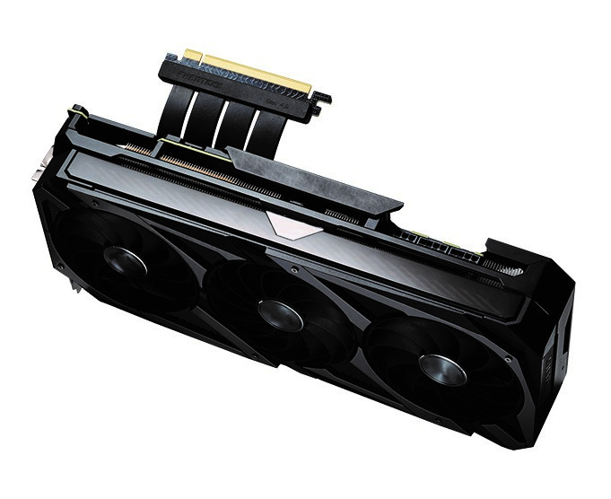 Phanteks%20220mm Flatline%20PCI-E%204.0x16 Riser%20Cable%2090°%20Adapter