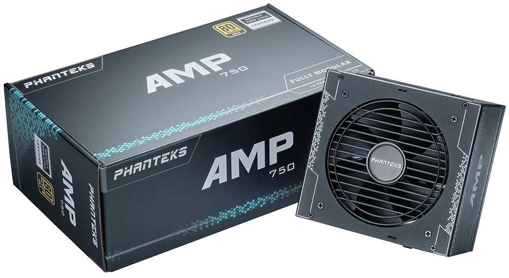 Phanteks AMP 550W 80+ Gold, Full Module, PSU, Güç Kaynağı