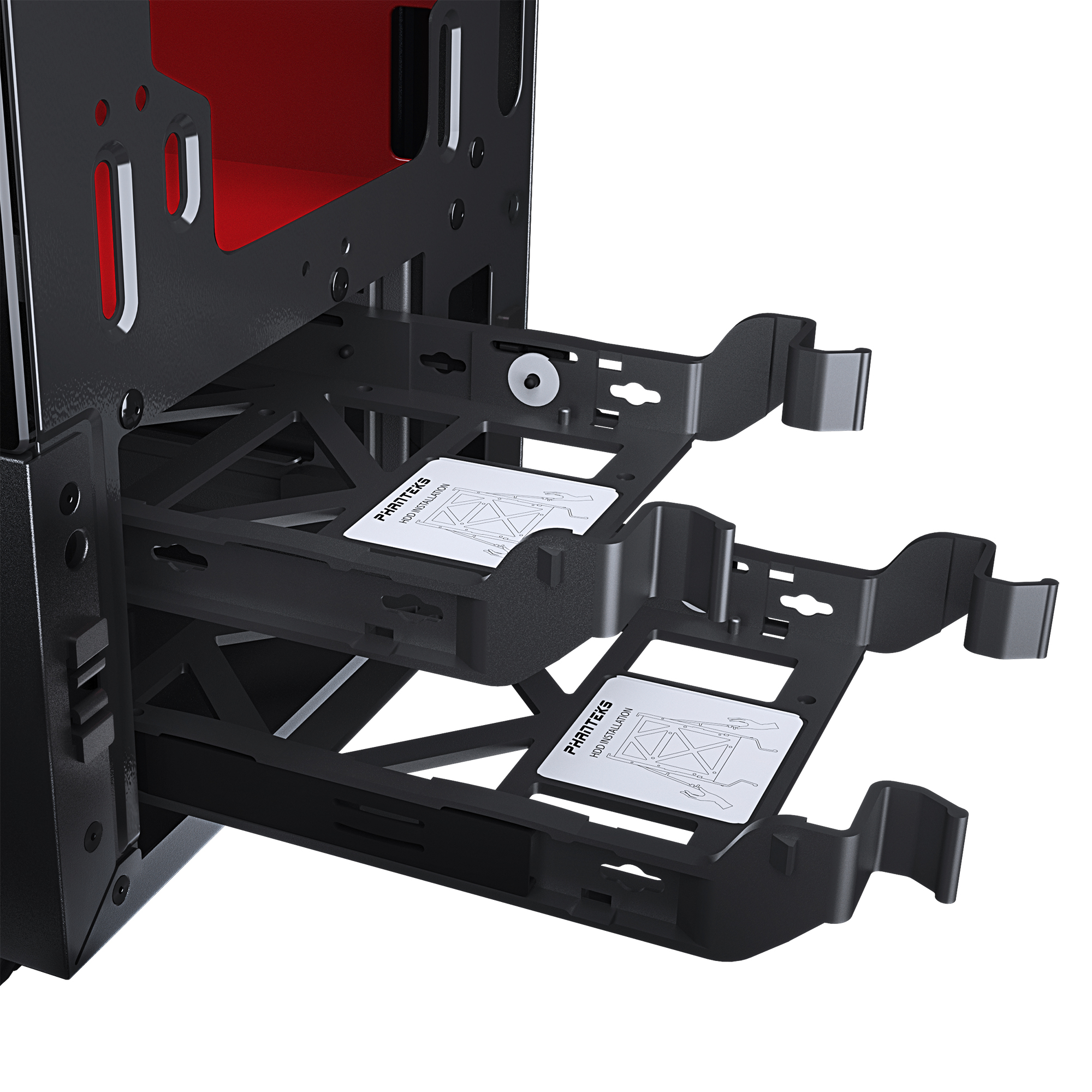 Phanteks Eclipse P300 Mid Tower Bilgisayar Kasası, Temperli Cam