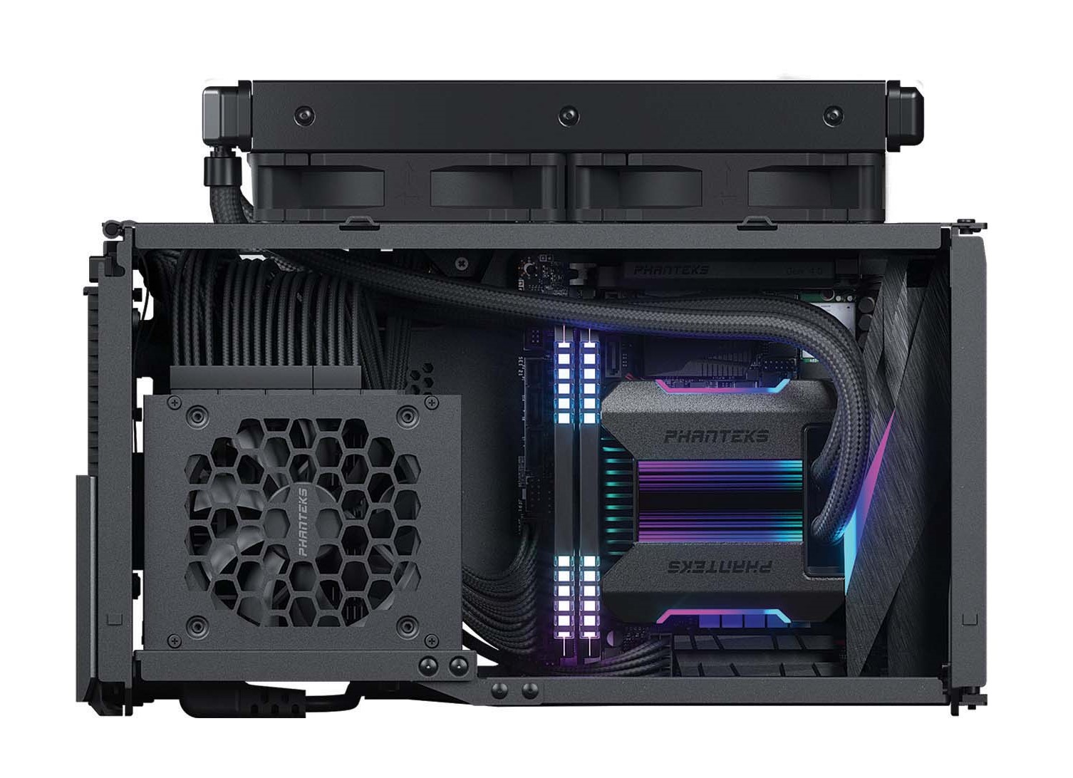 Phanteks Evolv Shift XT, Mini-ITX, Genişletilebilir Bilgisayar Kasası