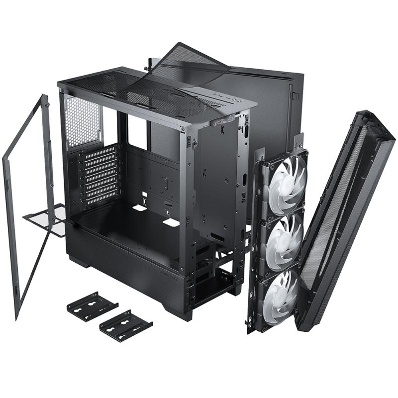 Phanteks Eclipse G360A, Mid Tower, DRGB, Oyuncu Bilgisayar Kasası