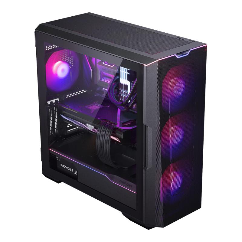 Phanteks Eclipse G500A, Mid Tower, DRGB, Oyuncu Bilgisayar Kasası