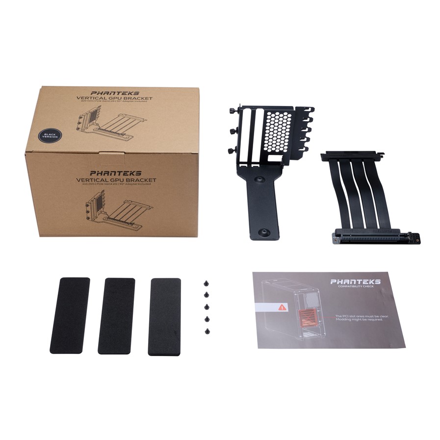 Phanteks Vertical GPU Bracket 220mm  Flatline PCI-E 4.0x16