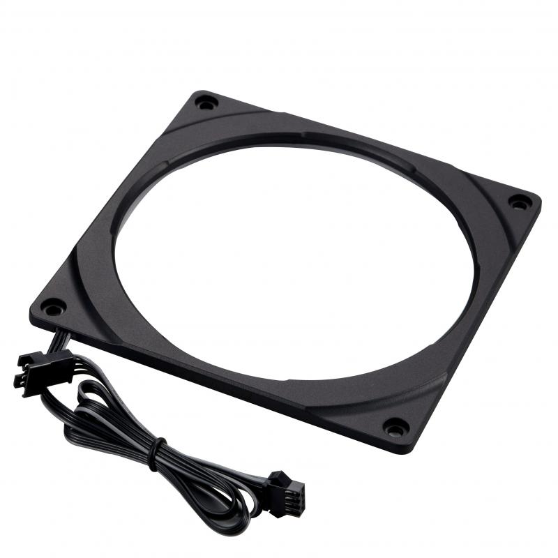 Phanteks Halos Digital RGB LED Fan Çerçevesi, 140mm - Siyah