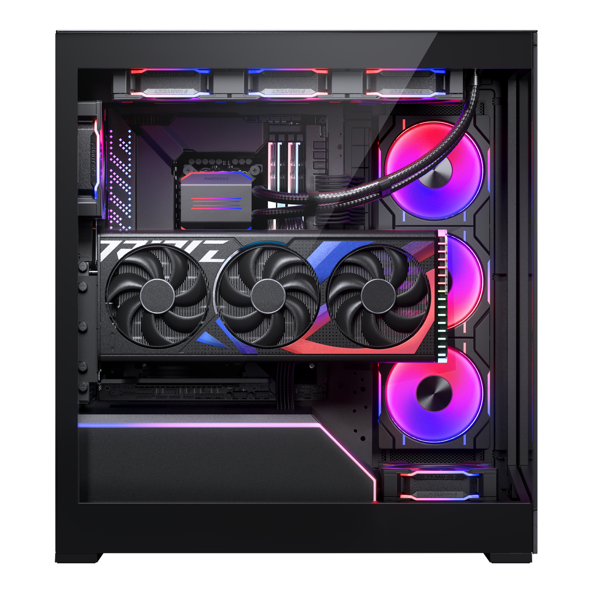 Phanteks NV5, Temperli Cam Windows, DRGB, Bilgisayar Kasası
