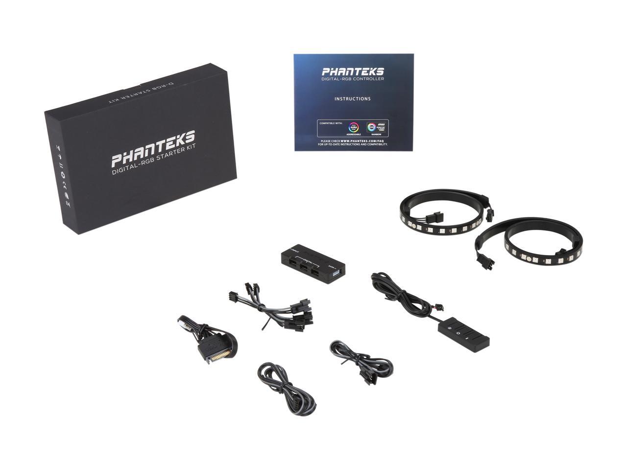 Phanteks Gaming Bilgisayar Digital RGB LED Başlangıç Kiti-HUB