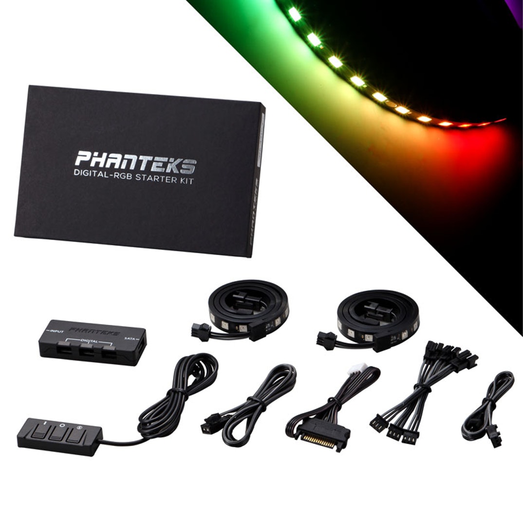 Phanteks Gaming Bilgisayar Digital RGB LED Başlangıç Kiti-HUB