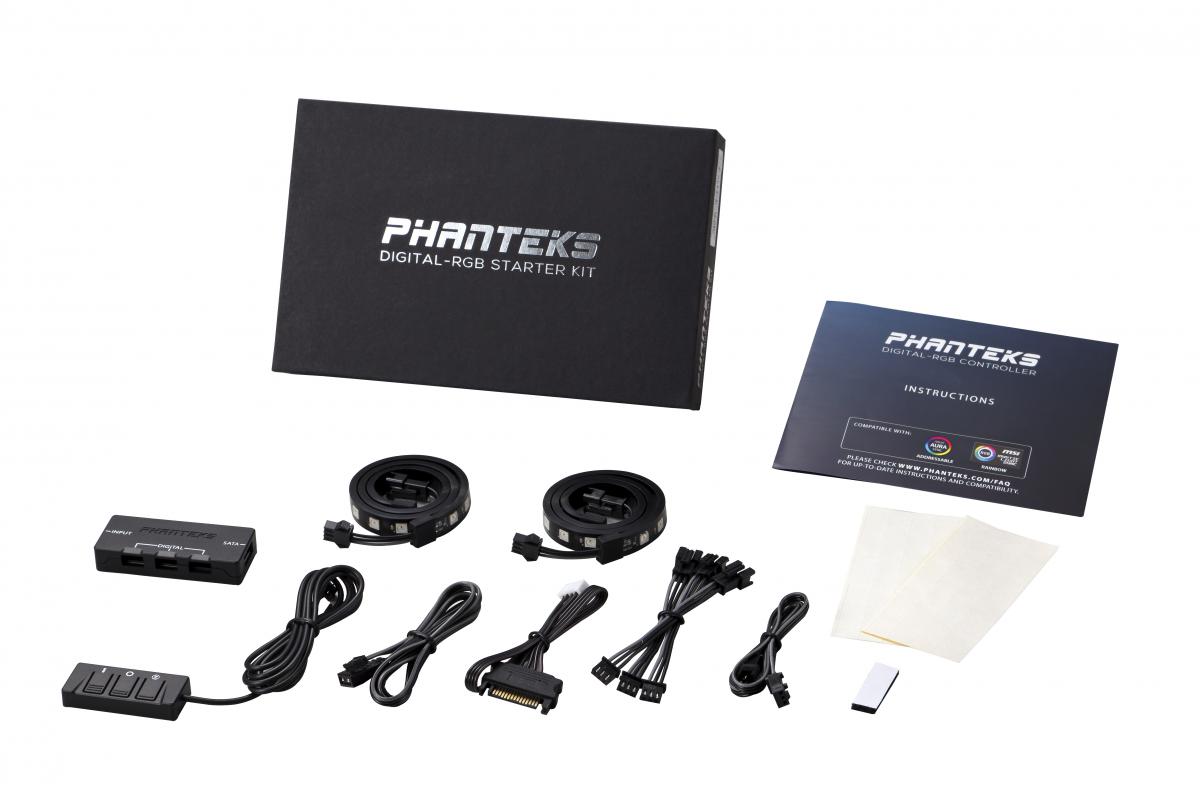 Phanteks Gaming Bilgisayar Digital RGB LED Başlangıç Kiti-HUB