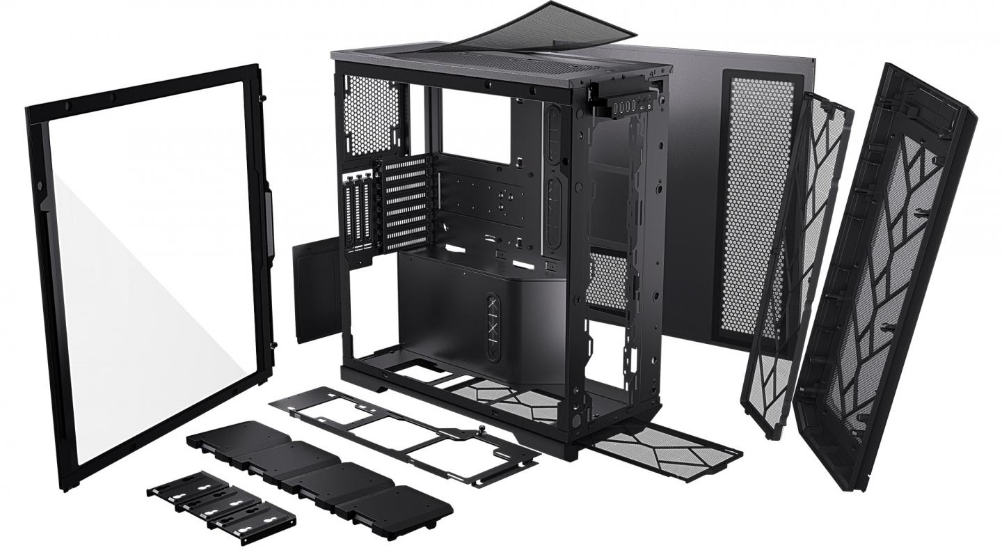 Phanteks Enthoo Pro 2, Full Tower, Temperli Cam, DRGB, Bilgisayar Kasası