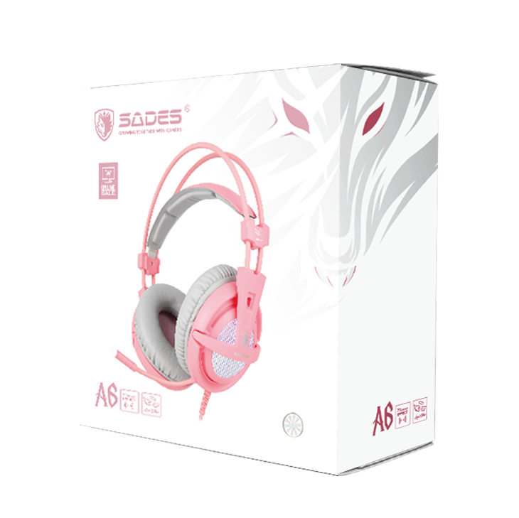 SADES A6, Sanal 7.1, Gaming Kulaklık, Online Selling Version