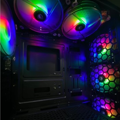SADES Rainbow 120mm, RGB,Gaming Kasa Fanı (2’ li Set)