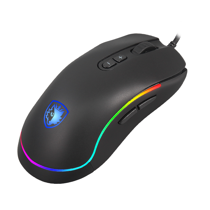 SADES S11 Revolver, RGB, Gaming Mouse