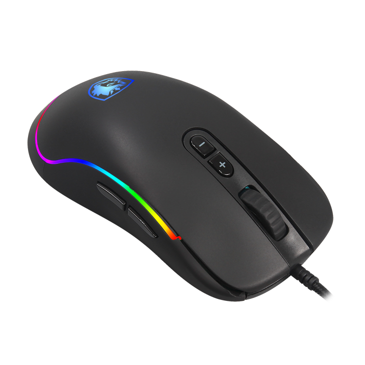 SADES S11 Revolver, RGB, Gaming Mouse