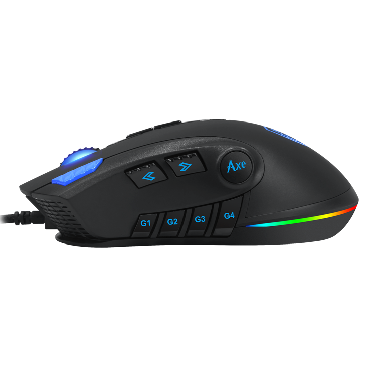 SADES S12 Axe, RGB, Gaming Mouse