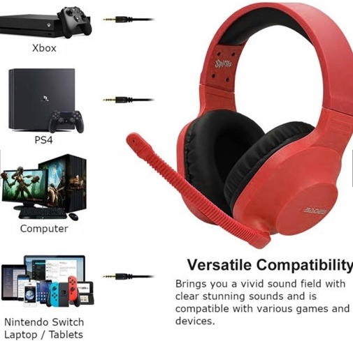 SADES%20Spirits,%20Multiplatform,%20Gaming%20Kulaklık%20-%20Kırmızı