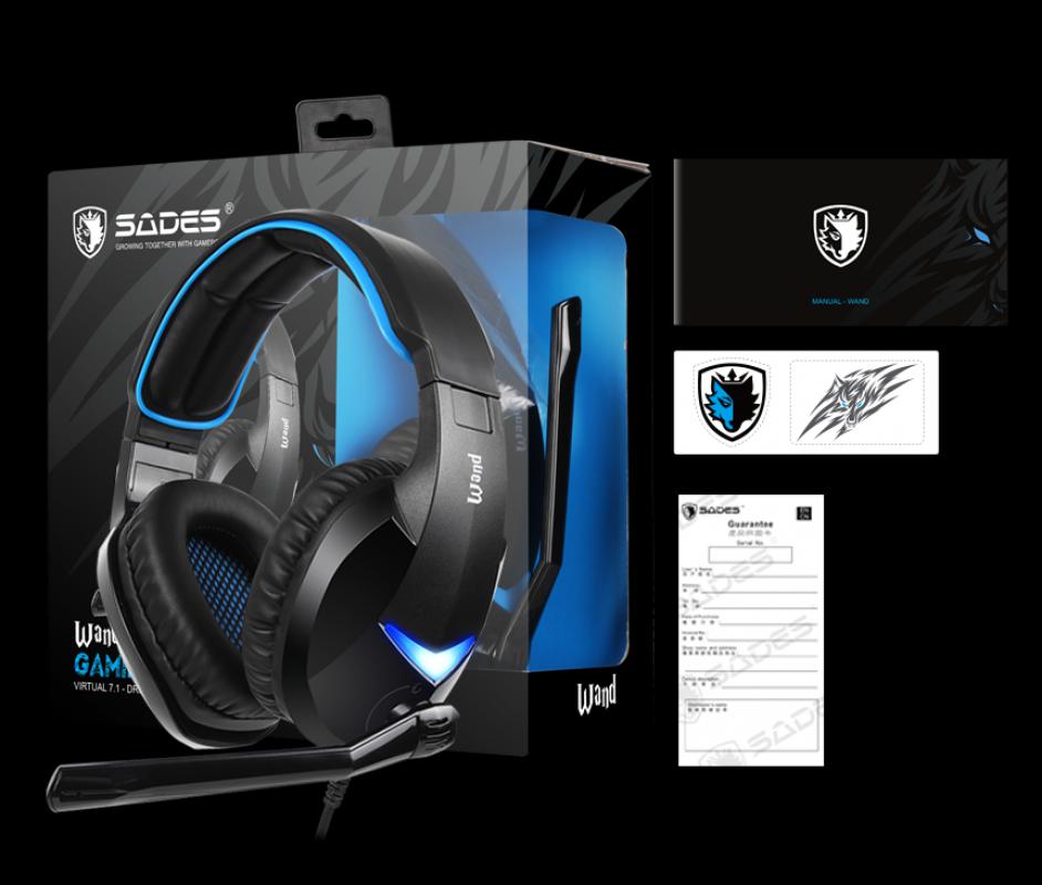 Sades wand top gaming headset