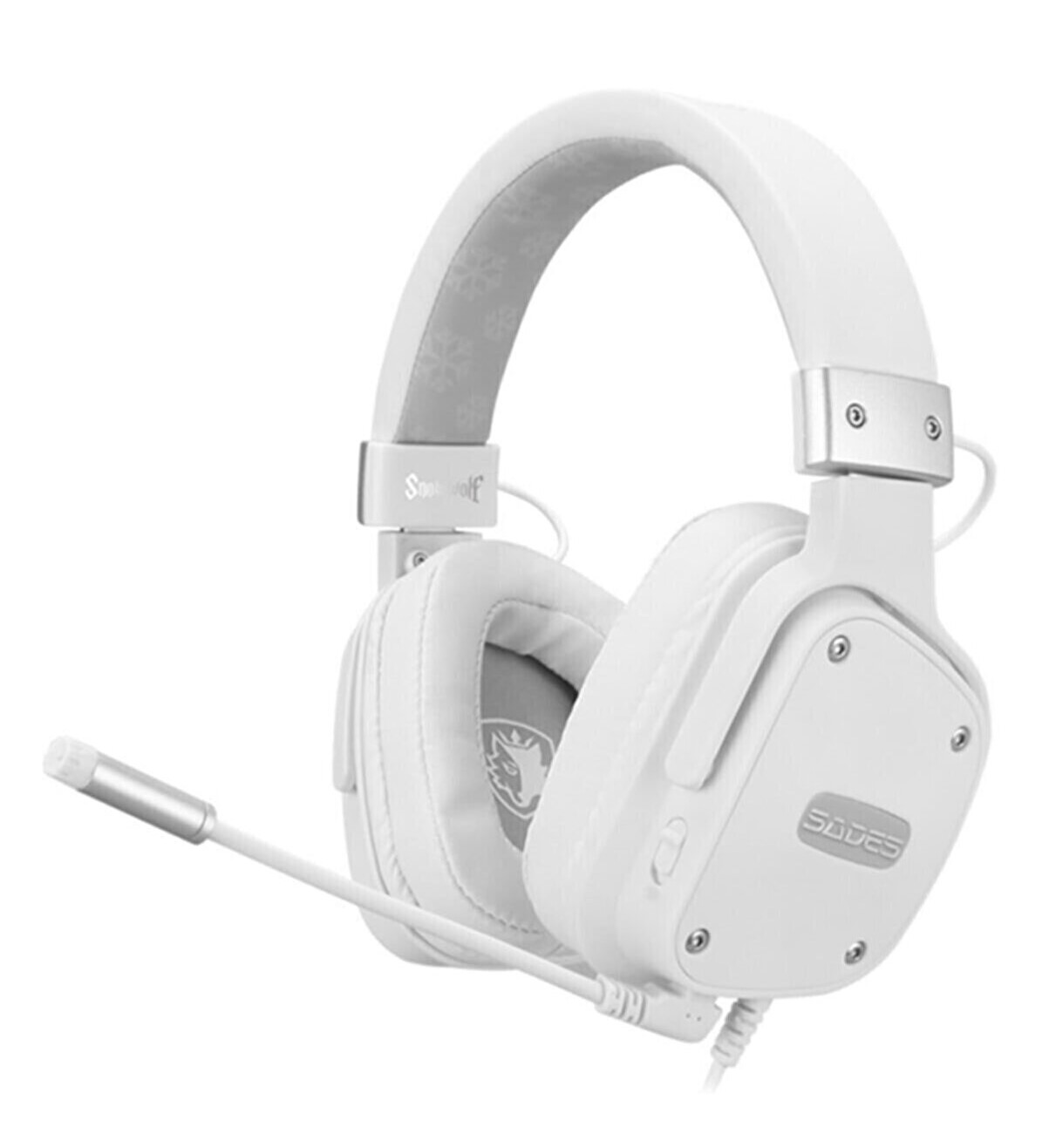 SADES Snowwolf, Multiplatform, Gaming Kulaklık - Beyaz