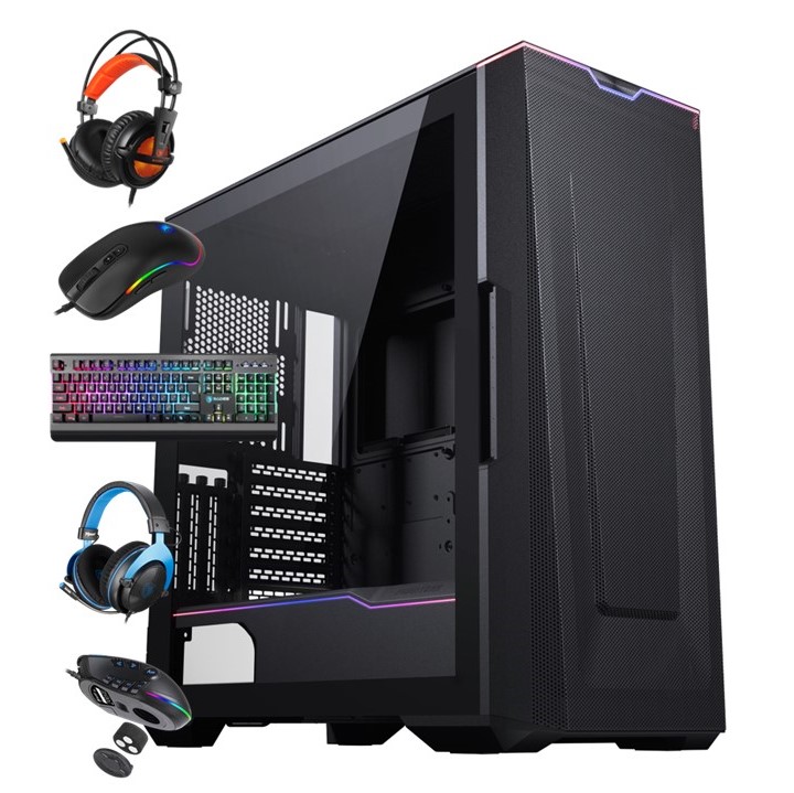 Phanteks G500A Kasa & %50 İskontolu SADES Kulaklık+Klavye+Mouse