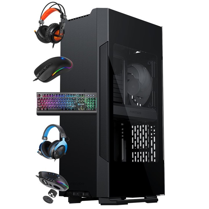 Phanteks Shift 2 Kasa & %50 İskontolu SADES Kulaklık+Klavye+Mouse