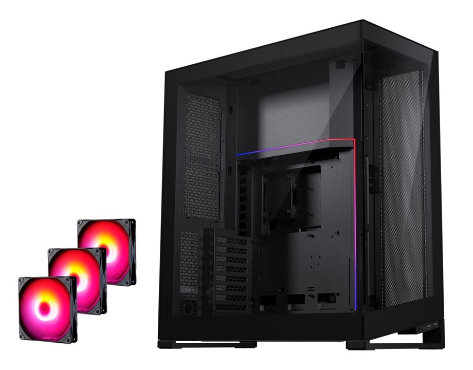 Phanteks NV7 Siyah Kasa + M25 DRGB Fan