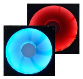 Phanteks Halos Lux RGB LED Işıklı Gaming Oyuncu Bilgisayar Fan Çerçevesi,140mm - Siyah (2 Adet)