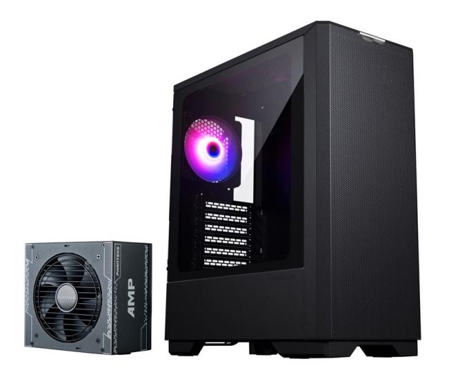 Phanteks G300A Kasa + Amp 550W Güç Kaynağı