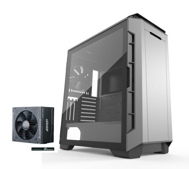 Phanteks P600S Temperli Cam A.Gri Kasa + 650W Güç Kaynağı