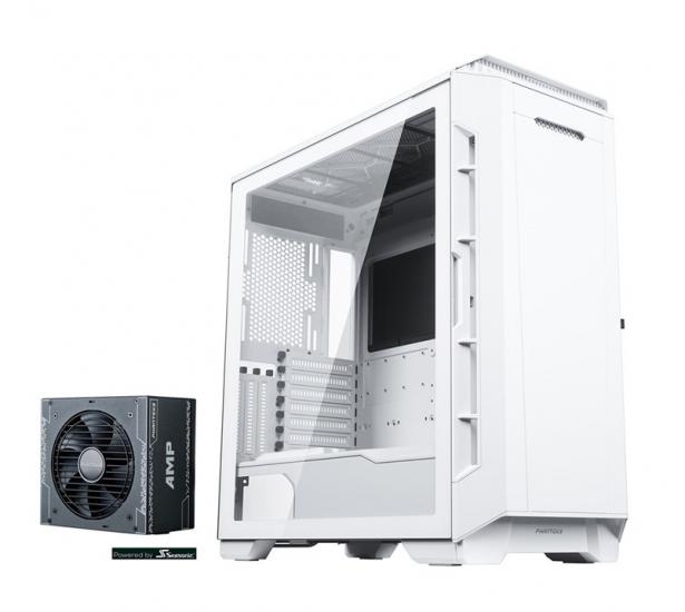 Phanteks P600S Temperli Cam Beyaz Kasa + 650W Güç Kaynağı