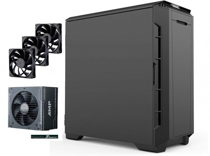 Phanteks P600S Kapalı Kasa + 650W Güç Kaynağı + M25 PWM Fan