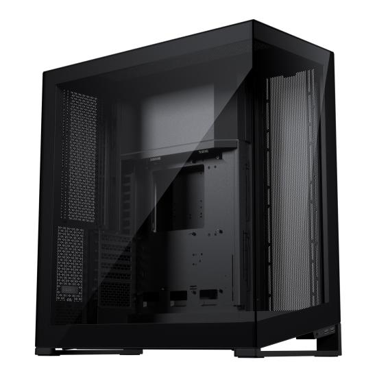 Phanteks NV9, Temperli Cam, ARGB, Full Tower Bilgisayar Kasası - Saten Siyah