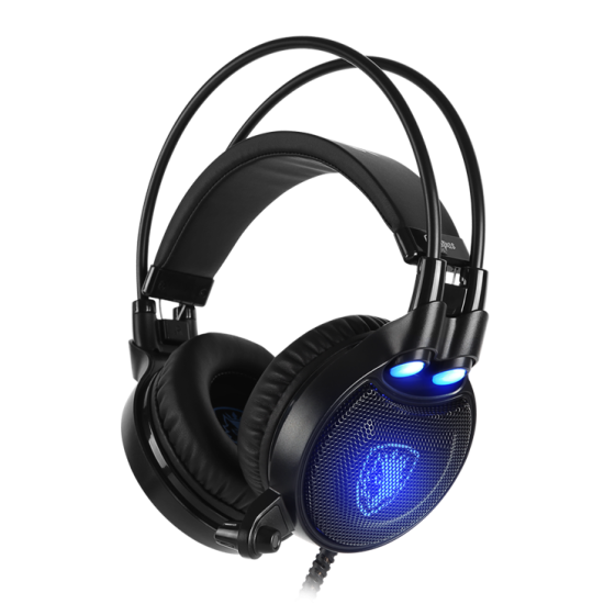 Bir Alana Bir Bedava, SADES SA-912 Octopus Plus USB Mikrofonlu Kablolu RGB Titreşimli Stereo Gaming Oyuncu Kulaklığı - Siyah