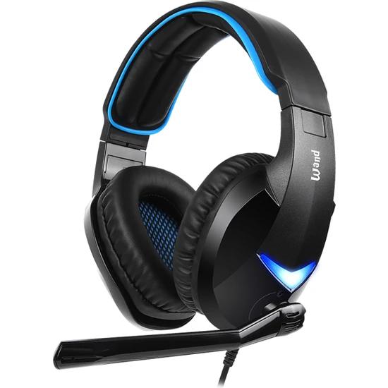 SADES SA-914 Wand Mikrofonlu Kablolu Sanal 7.1 PC Gaming Oyuncu Kulaklığı - Siyah/Mavi