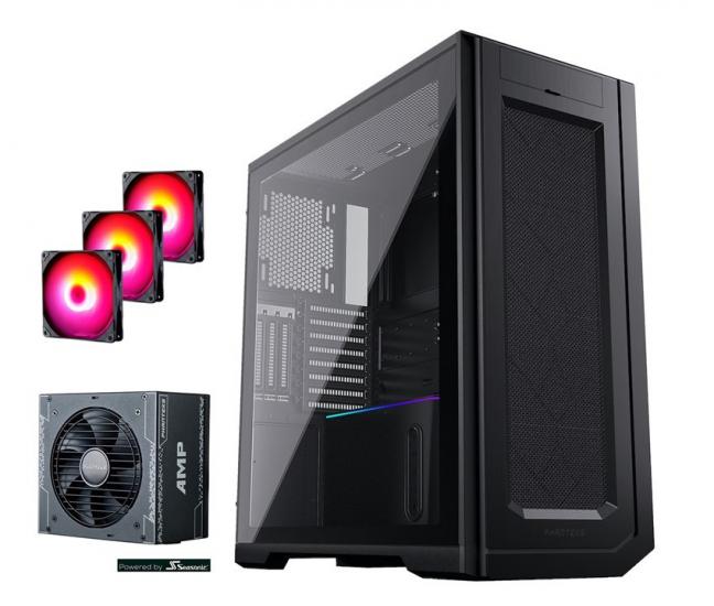 Phanteks Pro 2 DRGB Kasa + 650W Güç Kaynağı + M25 DRGB Fan